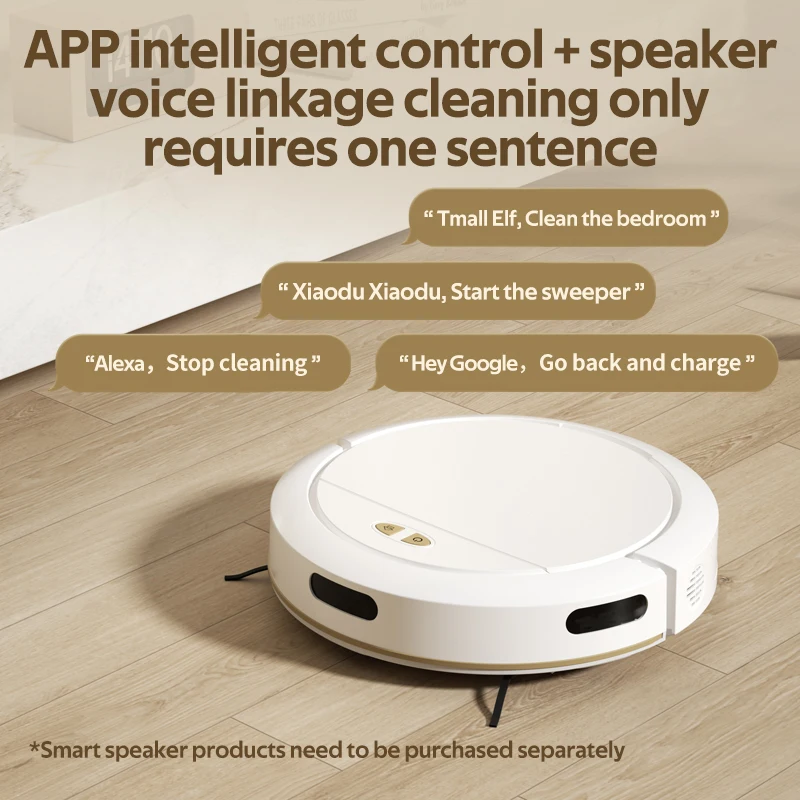 RYK OB16 PRO NEW Smart Robot Vacuum Cleaner App Control Voice Wakeup AntiFall High Suction Auto Charge Water Tank Multiple Mode