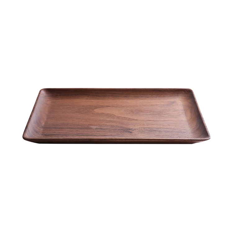 Black Walnut wood Tray cookware kitchenware tableware custom wood tray