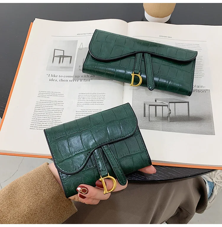 Custom Men Designer Luxury Metal Card Holder Smart Leather Key Wallet For Women Fashionable