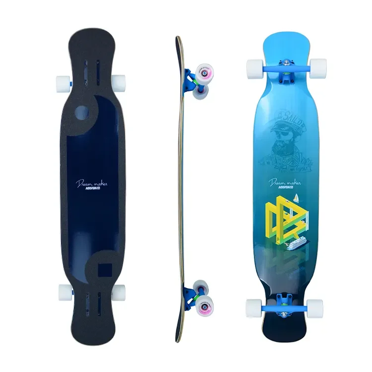 Cheap KOSTON New Freeride custom Bamboo Complete Longboard