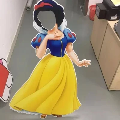 Индивидуальный рекламный картон с вырезами