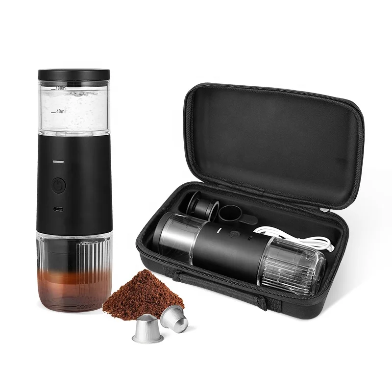 Simplicity Mini Coffee Machine Portable USB Charging Electric Grinding Coffee Machine Home Car Outdoor Travel Coffee Machine