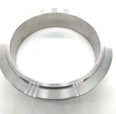 Stainless steel 304 Exhaust quick release V-Band Clamp Kit male female flange exhaust pipe clamp