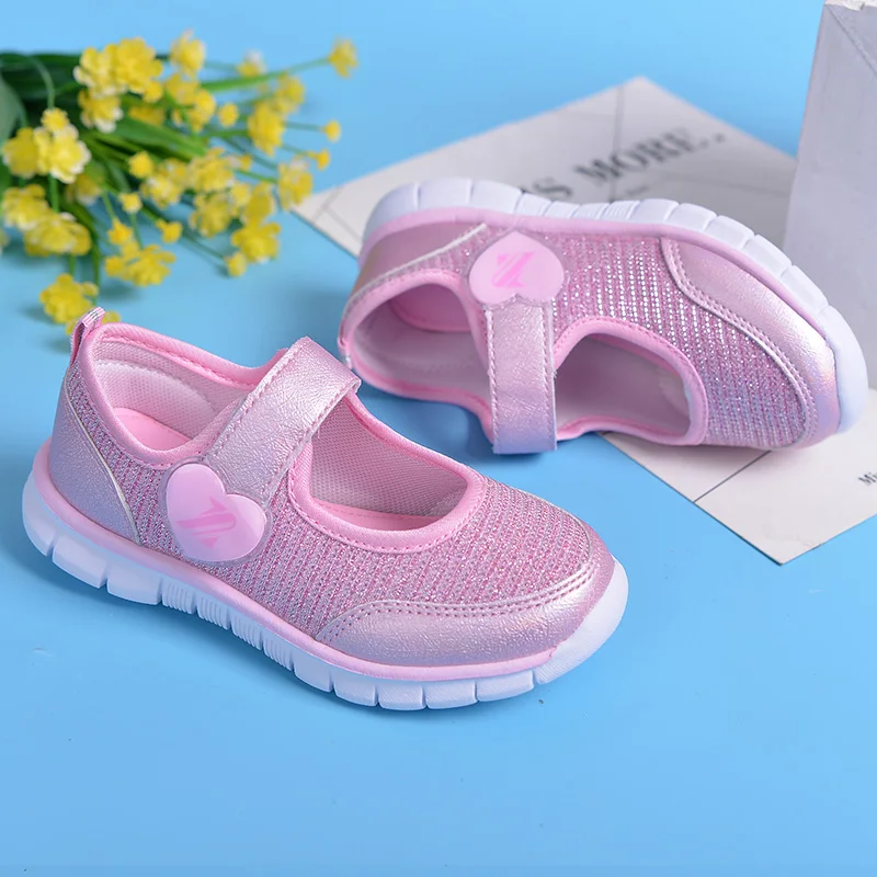 
Girls dress shoes Led Korean Sneakers Accessories Kids Shoes Children 