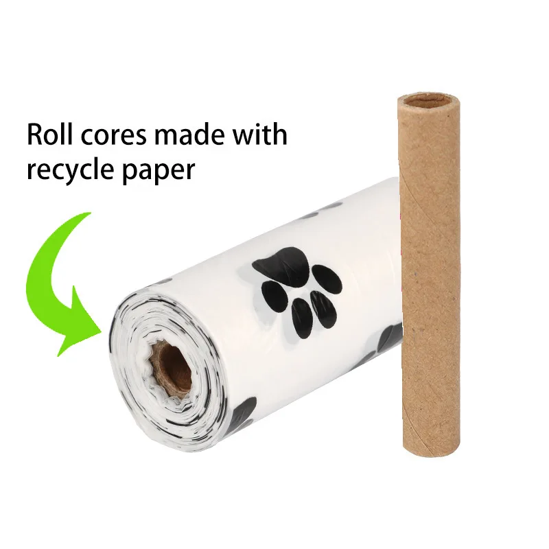Customized Logo High Quality Sustainable Dog Poop Bags 20 Rolls  New Look Guaranteed Leak Large Dogy Poop Bag