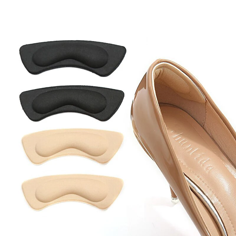 HF heel paste thickened anti-drop anti-wear paste heel pad shoe paste half size insoles Heel patch