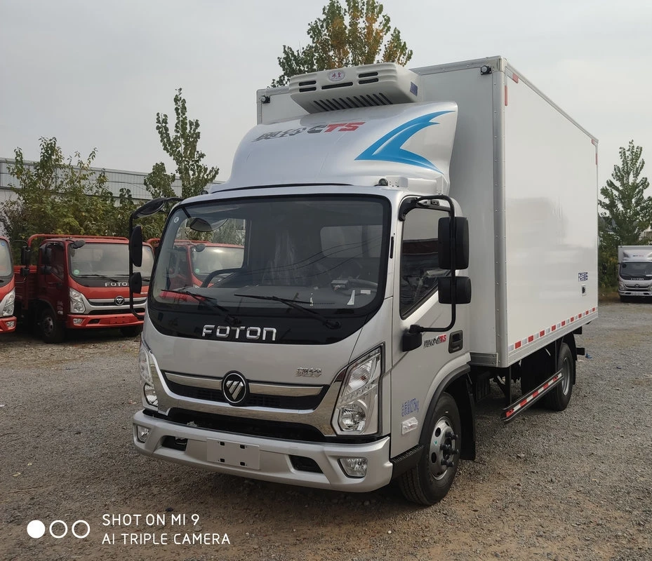 LHD Foton Aumark E -28 Degree Deep Frozen Food Refrigerated Truck