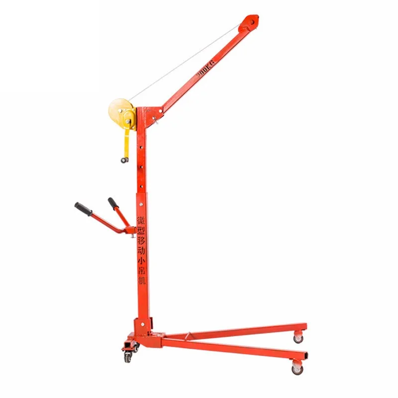 Mobile small crane household folding hand crane 200KG