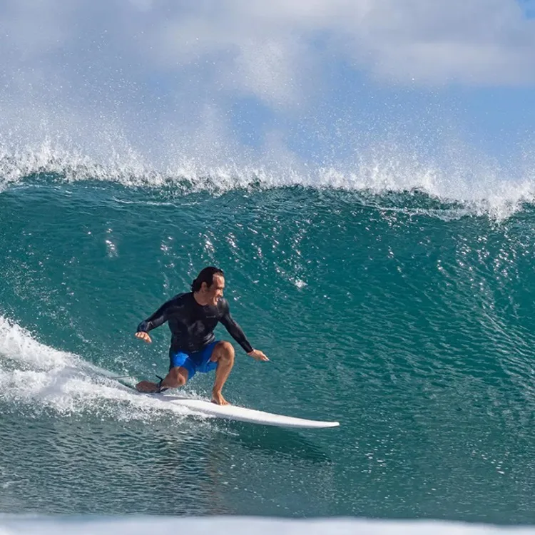 Painted Surfboard EPS Fiber Strength Customized Great Lakes Longboard Marine Foam Surfboard