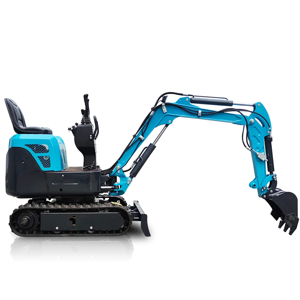 QILU 1 тонная заводская цена, новый гусеничный небольшой гидравлический микро мини-экскаватор для продажи, мини-экскаватор