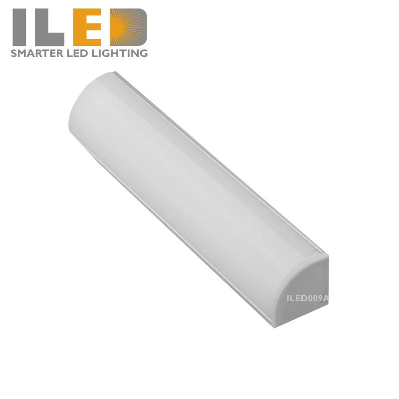 Customized Length V Shape Corner Aluminum LED Profile for Housing Cabinet LED Lighting Strip