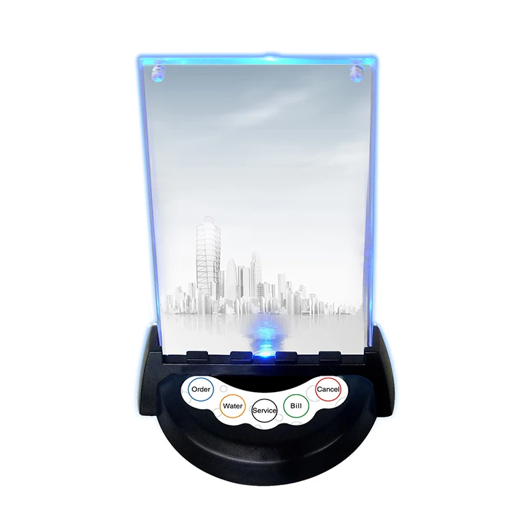 
China professional manufacture bell reception hotel service calling pager wireless waiter call system 
