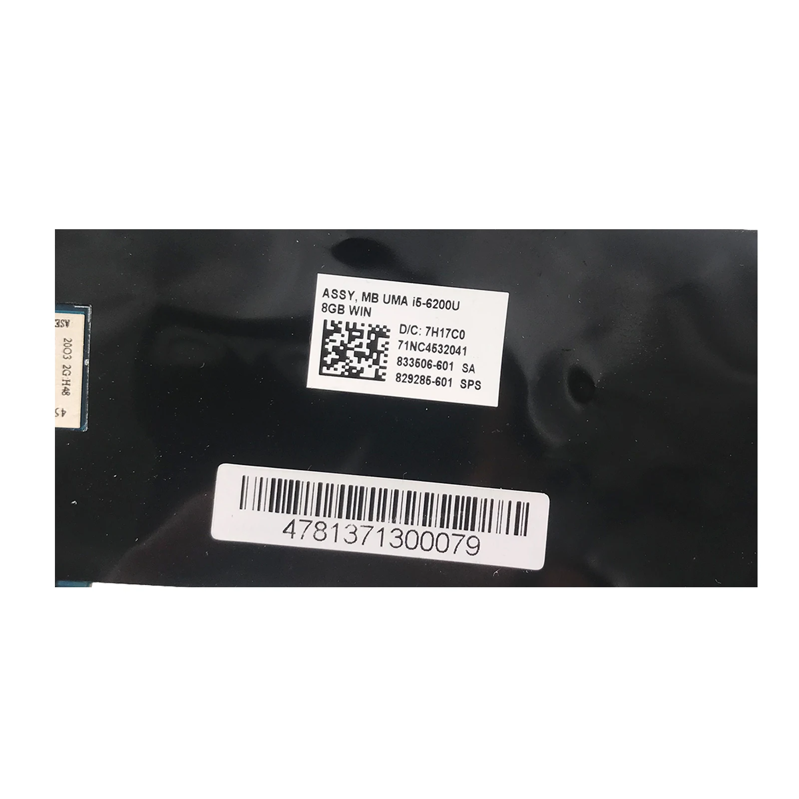 ASE30 LA-C482P для струйного принтера HP Envy 13-D 13-D036TU серии Материнская плата ноутбука 829285-001 аккумулятор большой емкости I5-6200U 8 Гб оперативной памяти