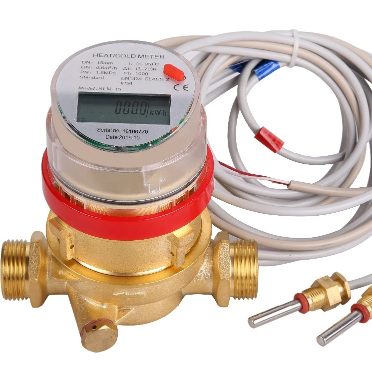 
Detachable single Jet Mechanical heat meter M-BUS, RS-485, Pulse output for choice 