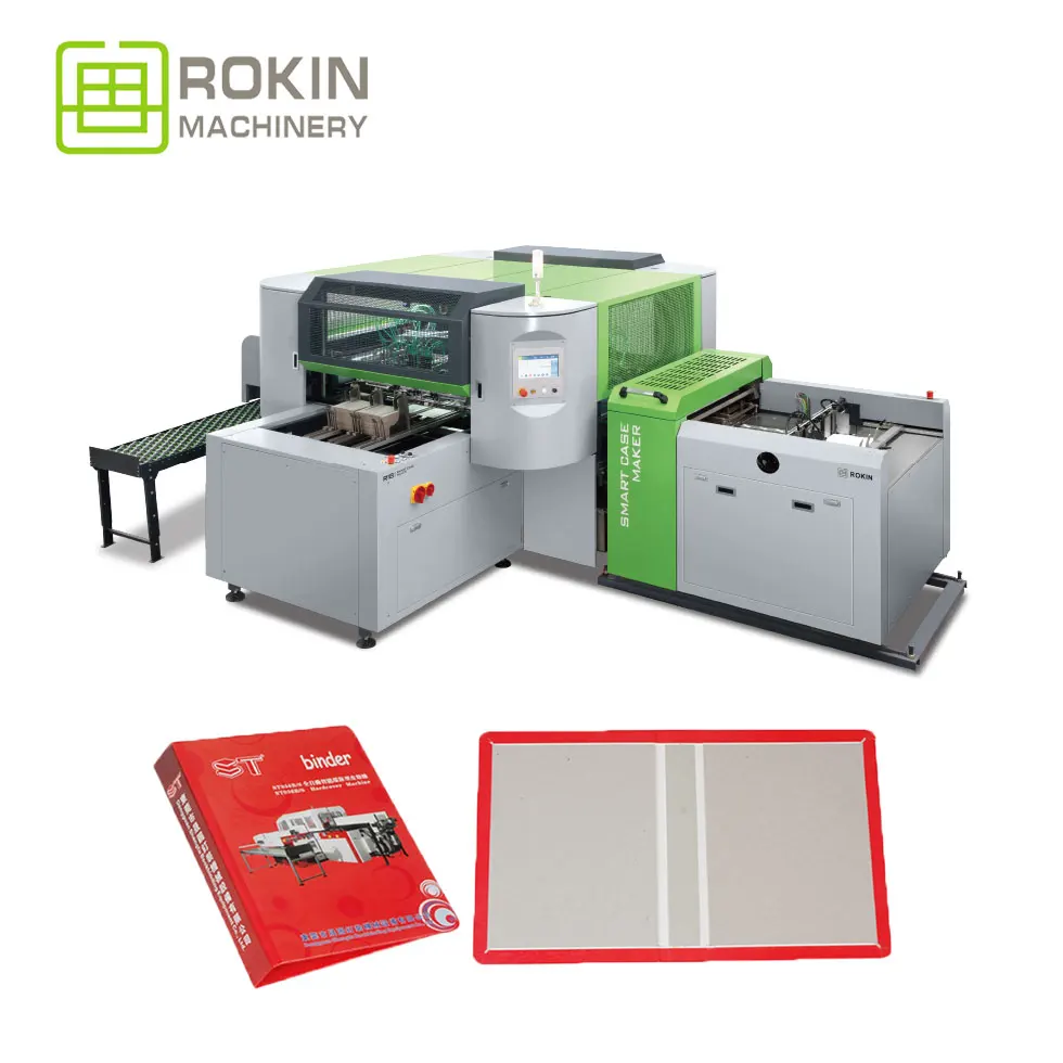 ROKIN BRAND CE certificate 1 year warranty Paper Notebook Making Machine