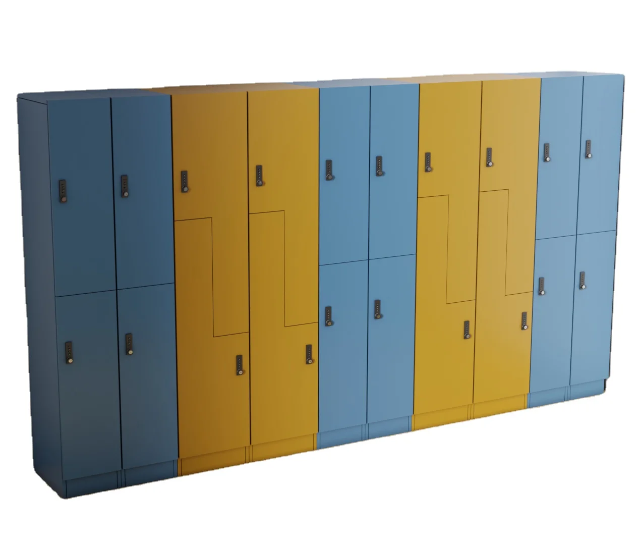 Cartmay Modern Commercial Gym Storage Central Park Luggage Cabinet Cubicle Locking Lockers