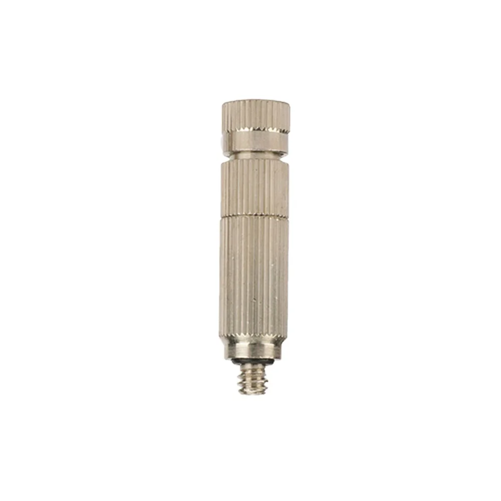 Brass Nickle high pressure fog nozzle low pressure anti-drop jet spray misting fine fog nozzle