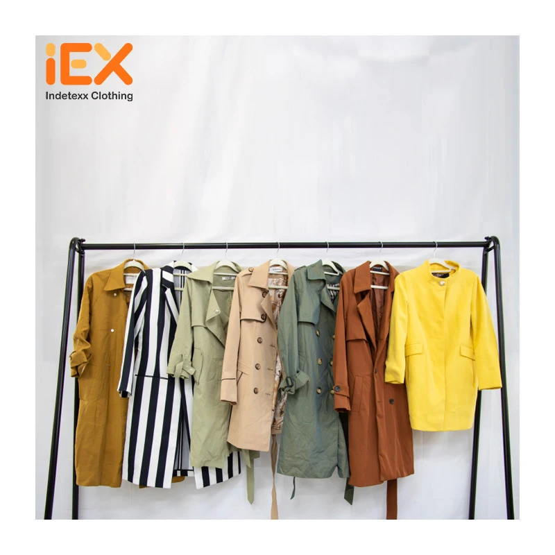 2024 Indetexx Wholesale Extra Quality Used Clothes Russia Second Hand Windbreaker Jackets Clothing