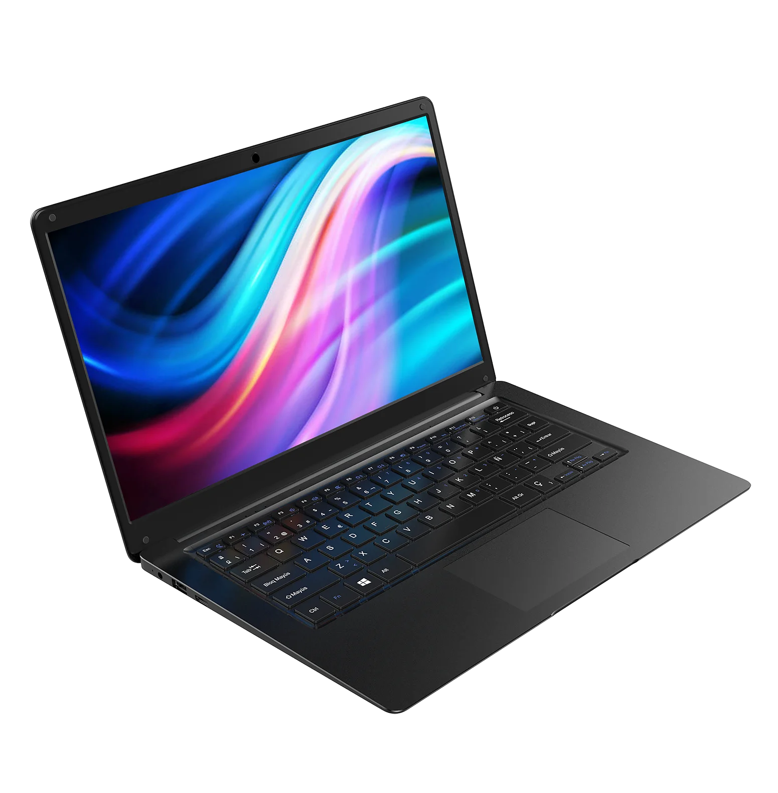 14.1 Inch intel celeron n3350 laptop cpu DDR 6G+Flash 64G 7.6V/5000mAh notebook computer ordenador portatil 14 pulgadas
