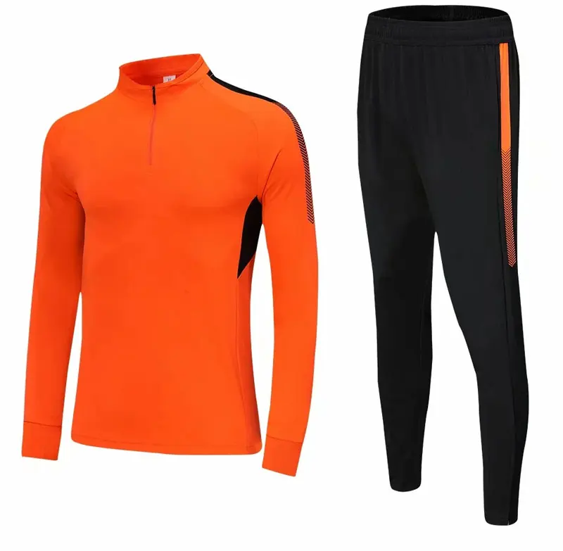 mens men track suits plain custom soccer tracksuits for men and kids sport wear wholesale tracksuits 2023