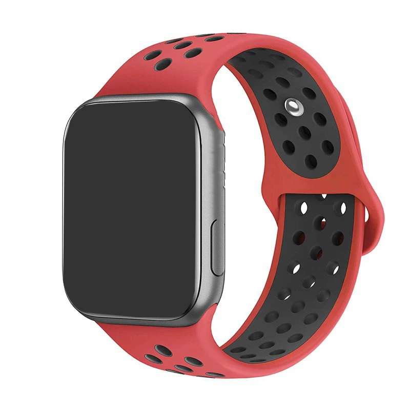 Многоцветный силиконовый ремешок для часов 49 мм