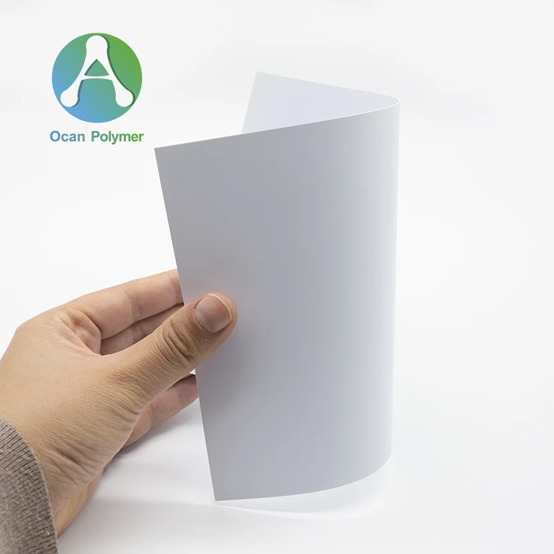 0.8mm to 1mm thickness abs sheet  for  printing and advertising