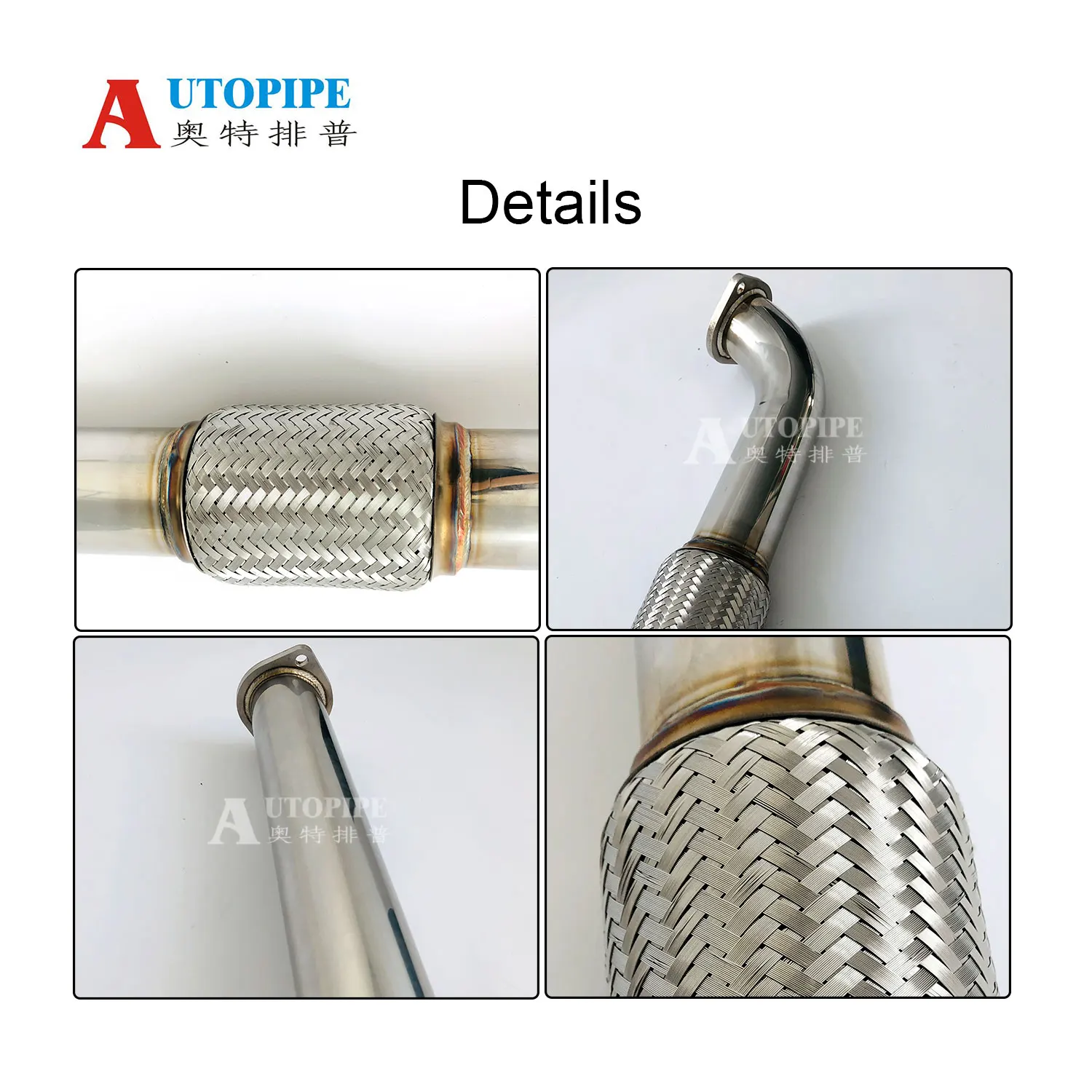 Exhaust Stainless Steel Bellows Car Exhaust Shock Absorption Soft Connection Exhaust Bellows