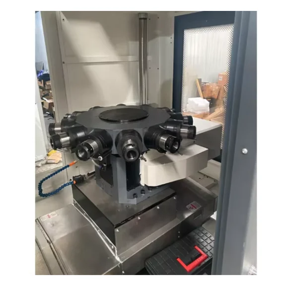 Precision Horizontal CNC Machine Tools for Shower Mixer Drilling Tapping and Milling with Fanuc Control System