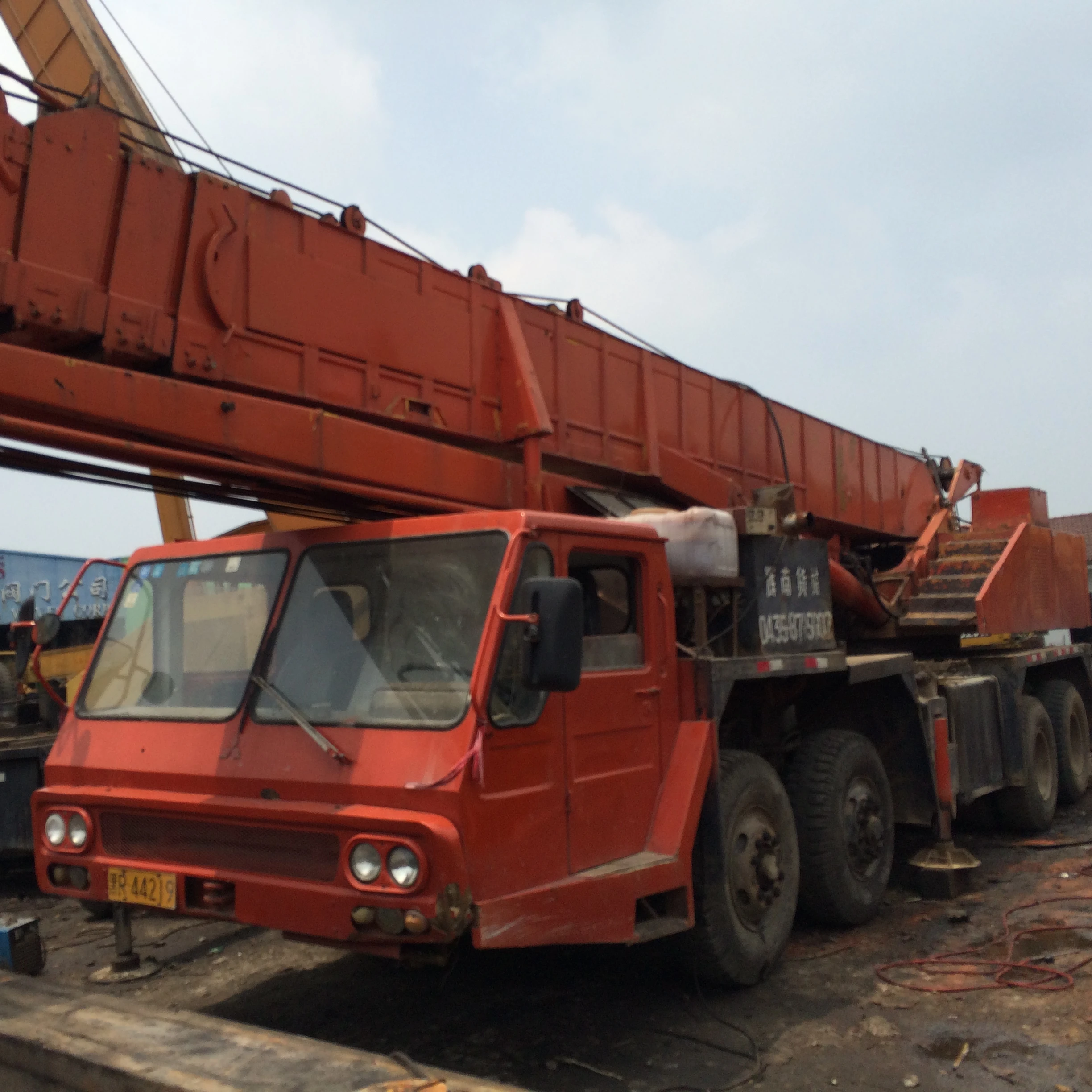 Good Condition Japan made 50Tons Kato NK500E Used Old Model Truck Crane