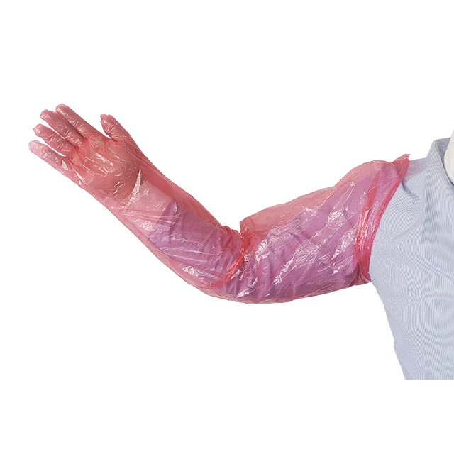 Delake Veterinary Insemination Gloves Rectal Examination Veterinary Gloves For Animal Cow Pig Husbandry