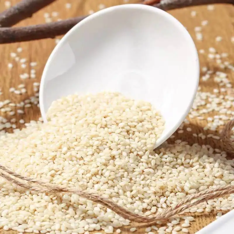 100% Certified Natural Organic White Sesame Bagged Roasted Sesame Seeds Wholesale Oil Sesame