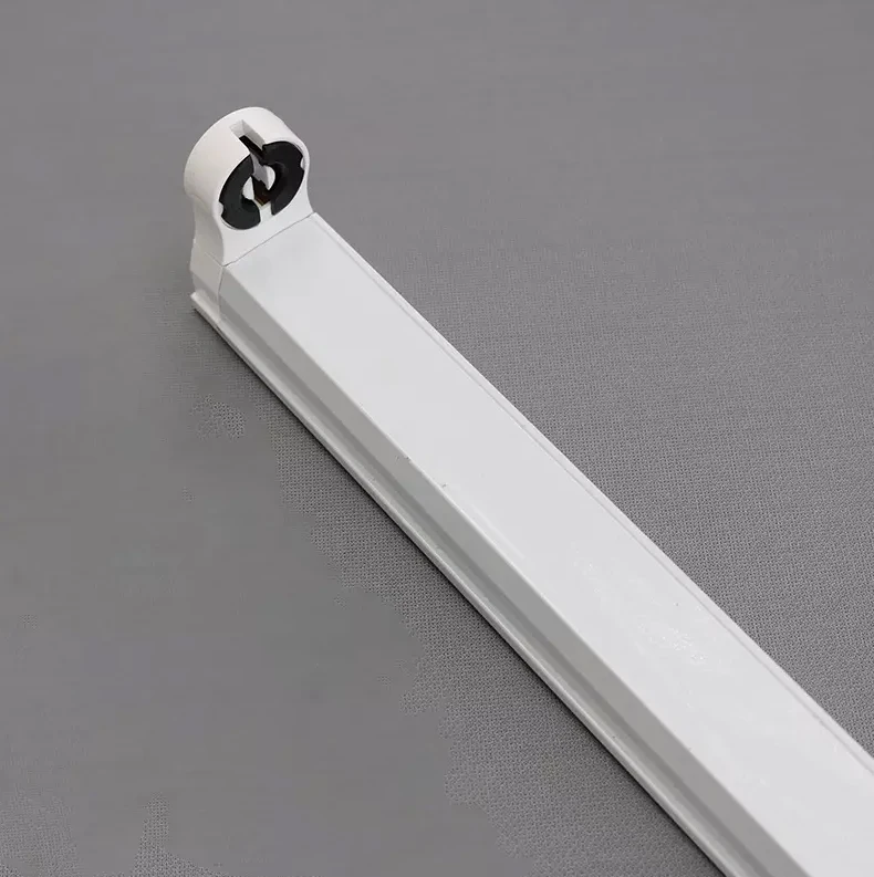 Led Fixture High Quality 0.35mm Thickness 1.2M LED Double Double Light Fitting Lamp Bracket With SASO certification LED Bracket