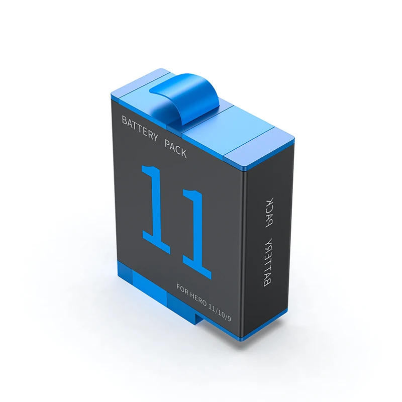 1750mAh Battery For Gopro Hero 9 Camera Li-ion Battery For Go Pro Action Sport Camera Battery Full Decoding