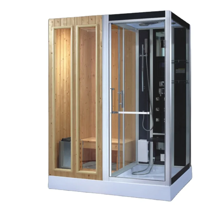 Китайская комнатная сауна, Паровая комната, комбинированная душевая сауна, сауна, сочетает в себе влажный пар и сухую сауна