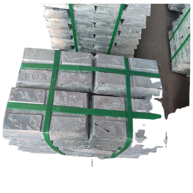 Высококачественный слиток цинка 99.995% Прямая продажа с завода по низкой цене сделано в