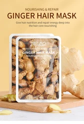 Super Moisture Keratin Protein Hair Care Repair Damaged Professional Salon Treatment Ginger Hair Sheet Mask