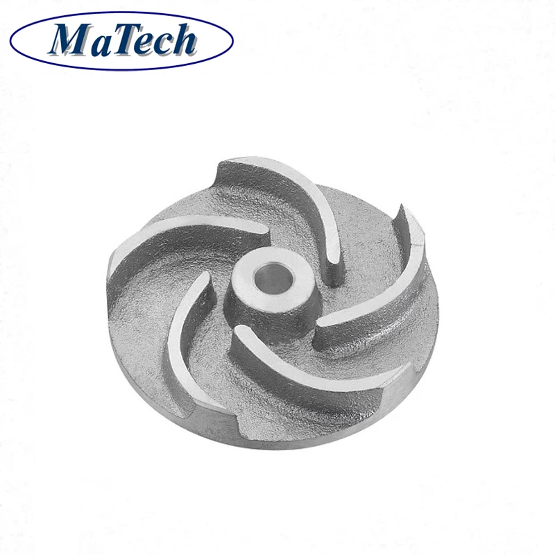 Professional Customized Aluminum Gear Pumps Casting Aerator Impeller