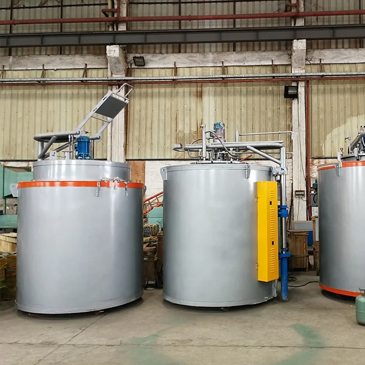 2022 new design factory price pit type electrical heating vacuum annealing furnace for metal