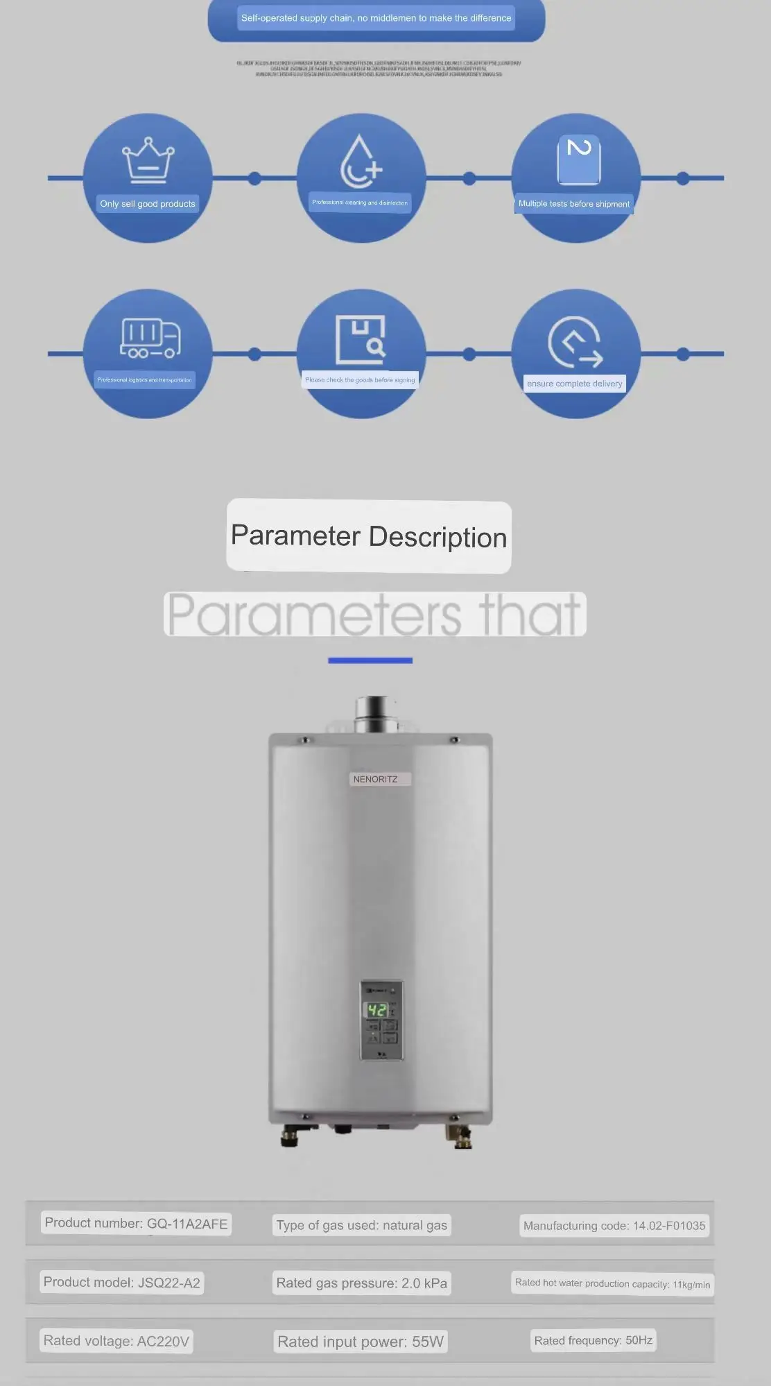 used German hot selling ignitor for gas combi boiler 24KW