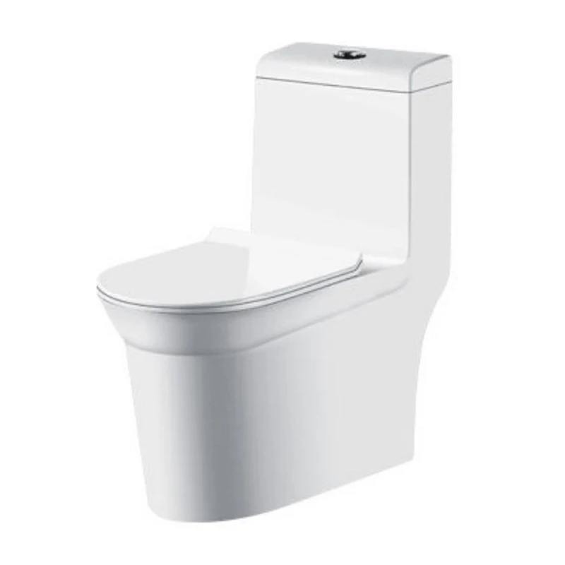 New Products Bathroom Toilets High Quality Middle East Dual Flush Siphon Flush One Piece Wc Toilet