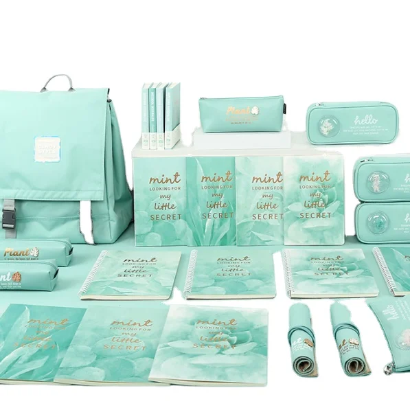 Kawaii fashion stationery back to shool notebook pen pencil pencilcase backpack ruler eraser