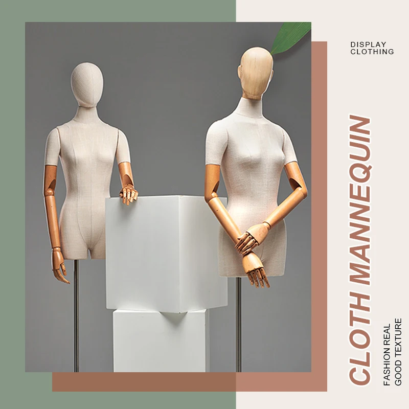 YMY-ZMSMBS-2 Wholesale cheap price change face fabric mannequin new dress foam mannequins doll for sale