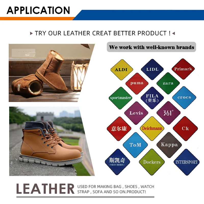 Leather Company Wholesale 1.0mm Leather Products Import Silicone Synthetic PU Pattern Low MOQ whole Sale Faux Designer LOGO
