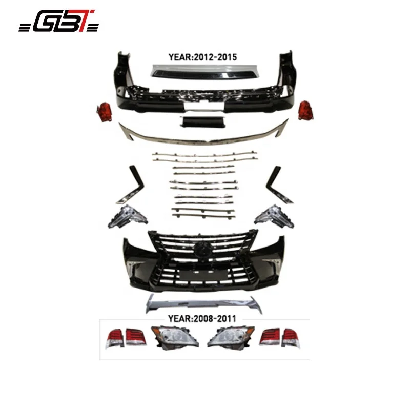 GBT Manufacture Fast Shipping Trendy Products Upgrade Grillee Bodykit For 2008-2015 Lexus LX570 Grille Facelift Model