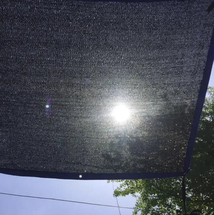 Factory wholesale HDPE shade net Black Outdoor Agriculture Shade Cloth 80% Sun Shades Net