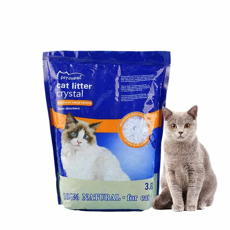 Factory Price Supplier Wholesale Silicone Crystal Perfume Bulk Low Dust Silica Gel Cat Litter