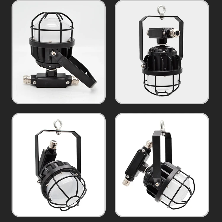 Energy Saving Explosion Proof Lamp Ip65 Gas Station Lighting 10w 300w 50w Led Explosion Proof Light