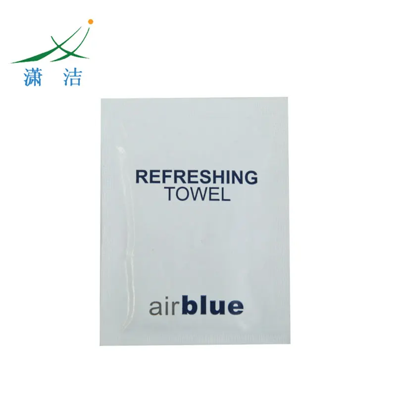 4 side sealing sachet custom wet wipes Wet Tissue wet towels