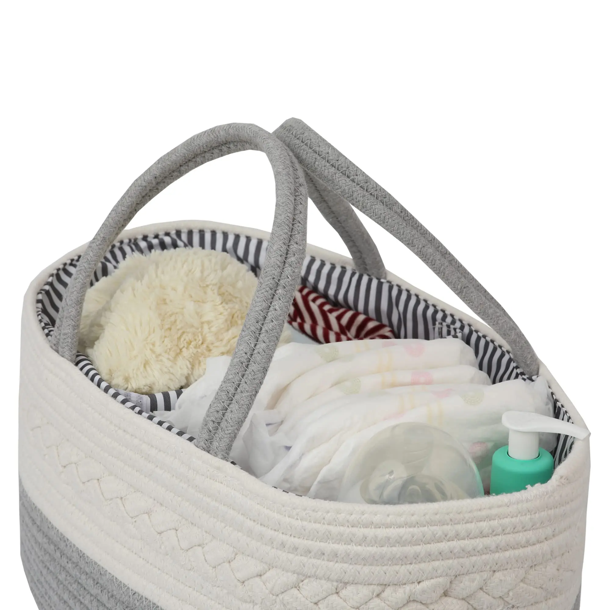 Selling fast high quality and superior quality baby diaper caddy organizer large capacity diaper storage basket
