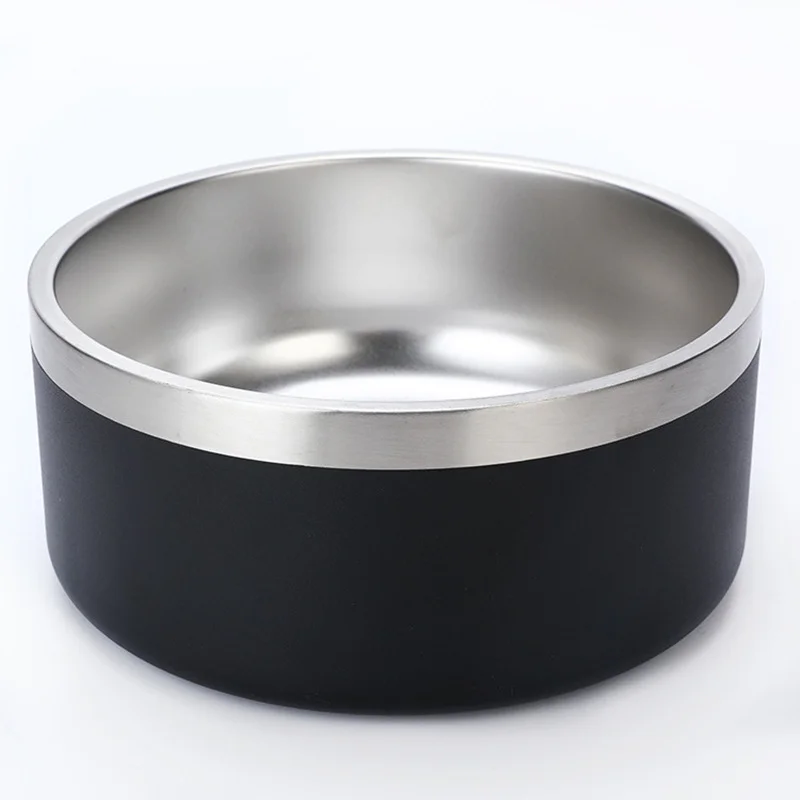 Small Medium Large Size Pet Raised Dog Bowl Stainless Steel Cat Puppy Food Feeder Dish Bowls Pets Empire